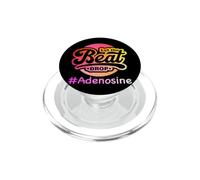 Let The Beat Drop Adénosine ECG Médecin Cardiologie Infirmière ECG PopSockets PopGrip pour MagSafe