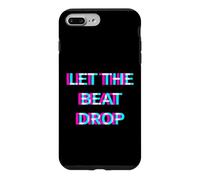 Let The Beat Drop DJ Techno Dubstep House EDM Festival Rave Coque pour iPhone 7 Plus/8 Plus