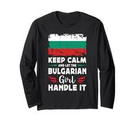 Let The Bulgarian Girl Handle it Bulgaria Flag Manche Longue