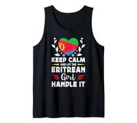 Let The Eritrean Girl Handle it Eritrea Flag Débardeur