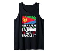 Let The Eritrean Girl Handle it Eritrea Flag Débardeur