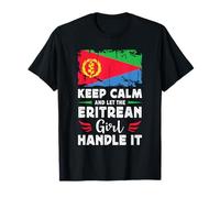 Let The Eritrean Girl Handle it Eritrea Flag T-Shirt