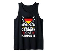 Let The German Girl Handle it Germany Flag Débardeur
