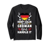 Let The German Girl Handle it Germany Flag Manche Longue