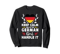 Let The German Girl Handle it Germany Flag Sweatshirt