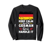 Let The German Girl Handle it Germany Flag Sweatshirt