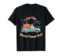 Let The Ghoul Times Roll Country Pumpkin Camion Classique T-Shirt