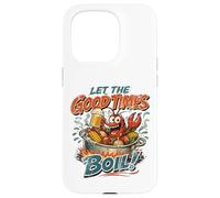Let The Good Times Boil Crawdads Funny Crawfish Mudbug Crawdads Coque pour iPhone 15 Pro