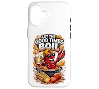 Let The Good Times Boil Crawfish Party est drôle Coque pour iPhone 16