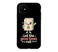 Let The Good Times Roll Mahjong Player Tile Game Stratégie Coque pour iPhone 11