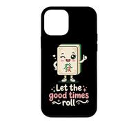 Let The Good Times Roll Mahjong Player Tile Game Stratégie Coque pour iPhone 12 Mini