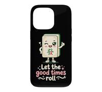 Let The Good Times Roll Mahjong Player Tile Game Stratégie Coque pour iPhone 13 Pro