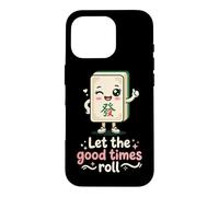 Let The Good Times Roll Mahjong Player Tile Game Stratégie Coque pour iPhone 16 Pro