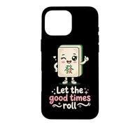 Let The Good Times Roll Mahjong Player Tile Game Stratégie Coque pour iPhone 16 Pro Max