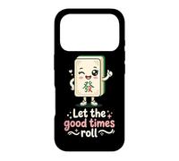 Let The Good Times Roll Mahjong Player Tile Game Stratégie Coque pour iPhone 17 Pro