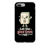 Let The Good Times Roll Mahjong Player Tile Game Stratégie Coque pour iPhone 7 Plus/8 Plus