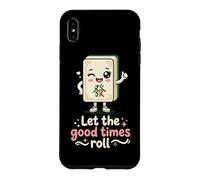 Let The Good Times Roll Mahjong Player Tile Game Stratégie Coque pour iPhone XS Max