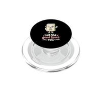Let The Good Times Roll Mahjong Player Tile Game Stratégie PopSockets PopGrip pour MagSafe
