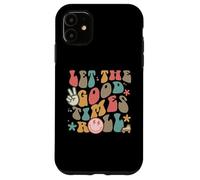 Let The GoodTimes Roll Design rétro groovy Coque pour iPhone 11