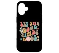 Let The GoodTimes Roll Design rétro groovy Coque pour iPhone 16
