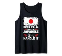 Let The Japanese Girl Handle it Japan Flag Débardeur