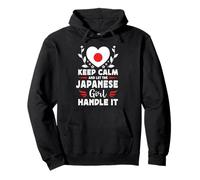 Let The Japanese Girl Handle it Japan Flag Sweat à Capuche