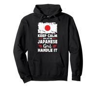 Let The Japanese Girl Handle it Japan Flag Sweat à Capuche