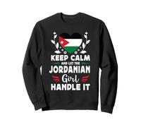 Let The Jordanian Girl Handle it Jordan Flag Sweatshirt