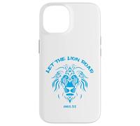 Let The Lion Roar Fidèle Écriture chrétienne Coque pour iPhone 14