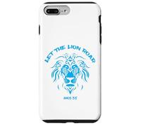 Let The Lion Roar Fidèle Écriture chrétienne Coque pour iPhone 7 Plus/8 Plus