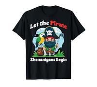 Let The Pirate Shenanigans Begin Golf T-Shirt