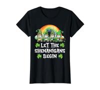 Let The Shenanigans Begin Irish Gnomes - St Patrick T-Shirt Graphique avec Valeur