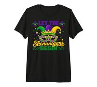 Let The Shenanigans Begin Mardi Gras Children Men Women T-Shirt Haut de Gamme