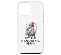 Let The Shenanigans Begin Mardi Gras Flamingo St Patrick's Coque pour iPhone 12 Pro Max