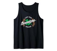 Let The Shenanigans Begin Saint Patrick's Day Trèfle à 4 Feuilles Débardeur