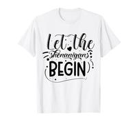 Let The Shenanigans Begin | St Patricks Day T-Shirt