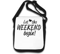 Let The Weekend Begin Sac à bandoulière Blanc