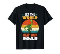 Let The World Hear Your Roar Elaphrosaurus Dinsosaur Lovers T-Shirt