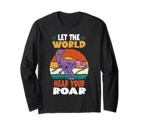 Let The World Hear Your Roar Juravenator Dinsosaur Lovers Manche Longue
