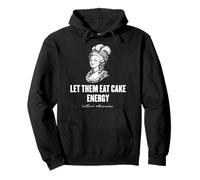 Let Them Eat Cake Energy Marie Antionette Imprimé Blanc Sweat à Capuche