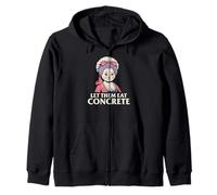 Let Them Eat Ciment Concrete Meme Royalty Humour Cat Lovers Sweat à Capuche