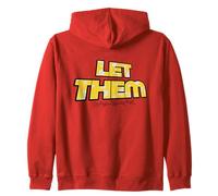 Let Them Mental Health Self Love Affirmation Quote Sweat à Capuche