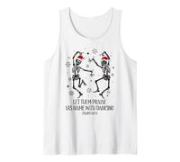 Let Them Praise His Name with Dancing Christmas Psalm 149:3 Débardeur