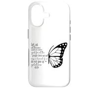 Let Us Not Become Weary Galates 6:9 Coque pour iPhone 17