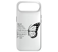 Let Us Not Become Weary Galates 6:9 Coque pour iPhone Air