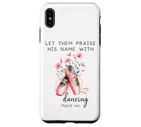 Let Us Praise His Name with Dancing Religious Psalm 149:3 Coque pour iPhone XS Max