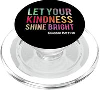 Let Your Kindness Shine Bright - Teacher Kindness Matters PopSockets PopGrip pour MagSafe