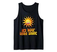 Let Your Light Shine Inspirational Sunshine Femmes Filles Débardeur