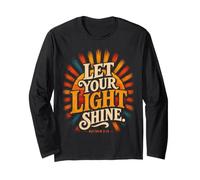Let Your Light Shine Matthieu 5 16 Verse biblique Manche Longue