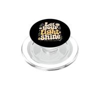 Let Your Light Shine Matthieu 5 16 Verse biblique PopSockets PopGrip pour MagSafe